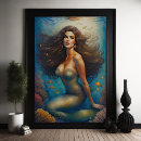 Suche nach schöne meerjungfrauen poster Unterwasser