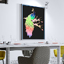 Suche nach pfau poster Dekorativ