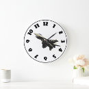 Suche nach kampfflugzeuge wanduhren Luftfahrzeug