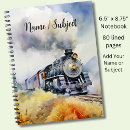 Suche nach eisenbahn kleine notizbücher Für ihn