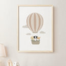 Suche nach heißluftballon kinderzimmer poster Boho