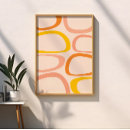 Suche nach orange und gelb poster Abstrakt