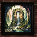 Suche nach alte ruine poster Malerei