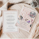 Suche nach retro bachelorette party einladungen Aquarell