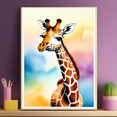 Suche nach giraffe kinderzimmer poster Jedes kind