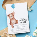 Suche nach baby party einladungen teddybär