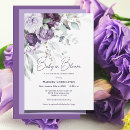 Suche nach lila watercolor einladungen Elegant