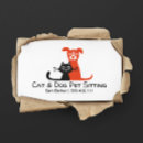 Suche nach pflege visitenkarten Katze