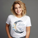 Suche nach blaue blumen tshirts Elegant