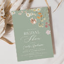 Suche nach modern floral bridal shower einladungen Boho chic