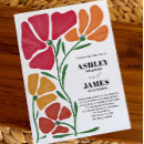 Suche nach jugendstil einladungen Blumenhochzeit