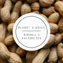Suche nach erdnussallergie aufkleber Lebensmittelallergie