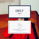 Suche nach französischer designer visitenkarten Für sie