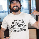 Suche nach lustige spinne tshirts Arachnophobie