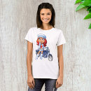 Suche nach motorrad cartoon tshirts Für sie