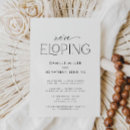 Suche nach elopement einladungen Paar