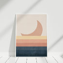 Suche nach abstrakter mond poster Abstrakte landschaft