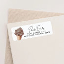 Suche nach schokolade rücksende aufkleber Für sie