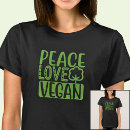 Suche nach veganer frieden tshirts Für sie