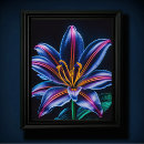 Suche nach blaue lilie poster Malerei