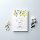 Suche nach gelbe und blaue hochzeit einladungen Zitrusfrüchte