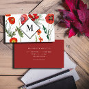 Suche nach poppies visitenkarten Vintag
