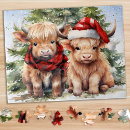 Suche nach highland cow puzzle Weihnachten