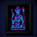 Suche nach rosa und türkis poster Blau