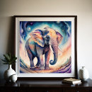 Suche nach abstrakter elefant poster Bunt