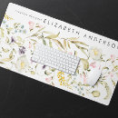 Suche nach weiße wildblumen mousepads Für alle