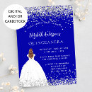 Suche nach königsblau quinceanera einladungen Für sie