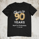 Suche nach geburtstag 90 tshirts Personalisiert