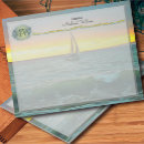 Suche nach segelboot notizblock Sonnenuntergang