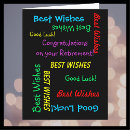 Suche nach ruhestand große karten Für alle