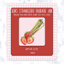 Suche nach strawberry jam aufkleber Rot