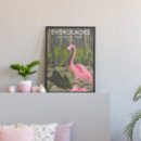 Suche nach vintage flamingo poster Tierwelt