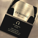 Suche nach kopfhörer visitenkarten Für sie