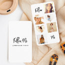 Suche nach instagram collage visitenkarten Minimal