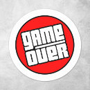 Suche nach game over aufkleber Gamer
