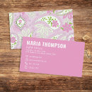 Suche nach rosa paisley visitenkarten Schick