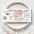 Suche nach gold save the date Boarding pass