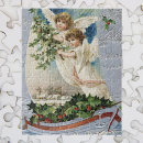 Suche nach viktorianischer engel puzzle Weihnachten