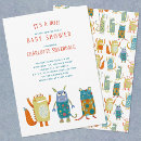 Suche nach monster baby einladungen Werdende mutter