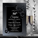 Suche nach surprise 50th birthday einladungen Schwarz