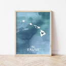 Suche nach hawaii map poster Staat