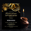 Suche nach steampunk geburtstag einladungen Modern
