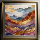 Suche nach abstrakte landschaftsmalerei poster Modern