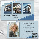 Suche nach moderne architektur visitenkarten Blau