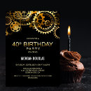 Suche nach steampunk geburtstag einladungen Modern