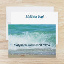 Suche nach wellen kleine grußkarten Küstenlinie